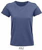 Camiseta Organica Mujer Crusader Sols - Color Denim